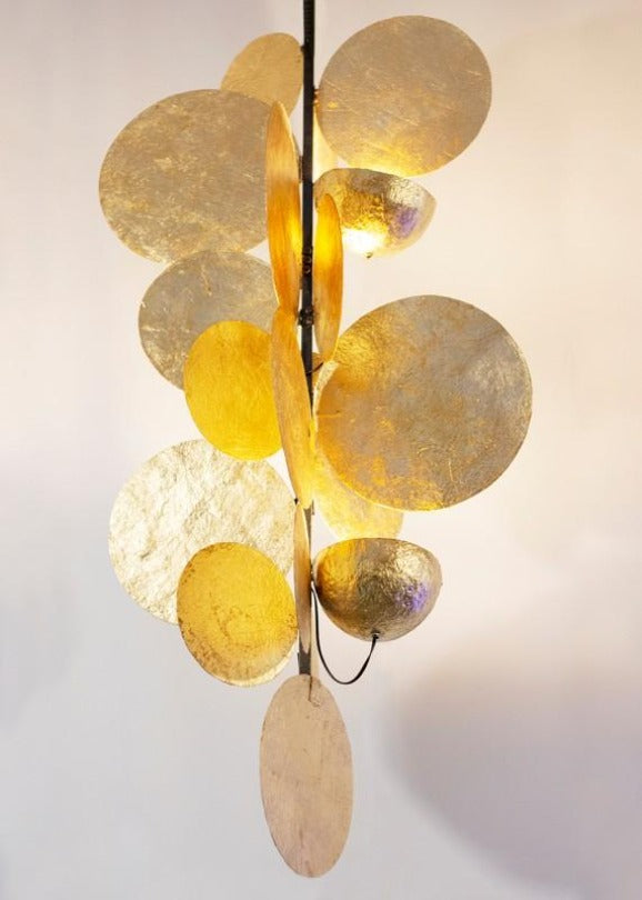 ceiling lamp sculpture light art emergent